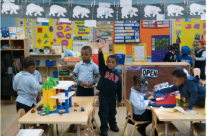  A pre-k classroom in Brooklyn. When it comes to math and science scores, the United States lags many other advanced nations. Credit Ozier Muhammad/The New York Times 